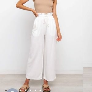 Petal & Pup Hawthorne Pant White